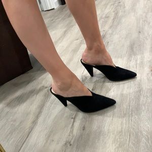 Prada black mules
